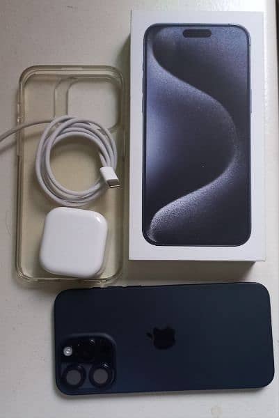 Iphone 15 Pro Max, Box Open, 256 Gb with warranty 1