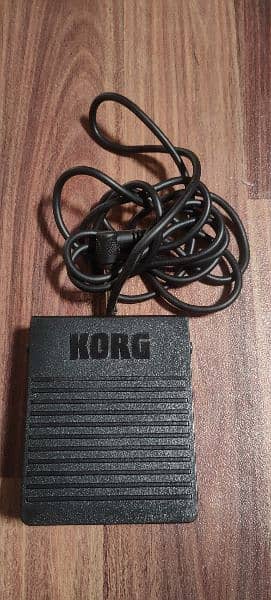 Korg Sustain Pedals for keyboard piano 0