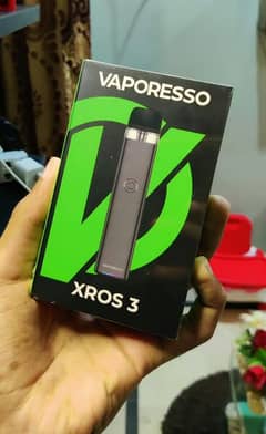 vapresso Xros 3  Argus G box pack