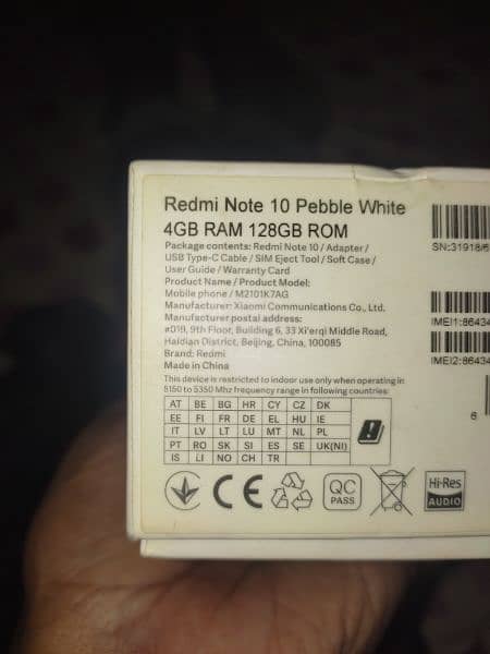 XIAOMI REDMI NOTE 10 seald pack mobile 100% guaranty all ok no fault 3