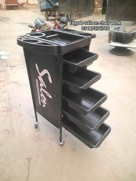 Saloon Chair/Parlour Chair/Facial Bed/Shampoo Unit/Pedicure/Trolley 6