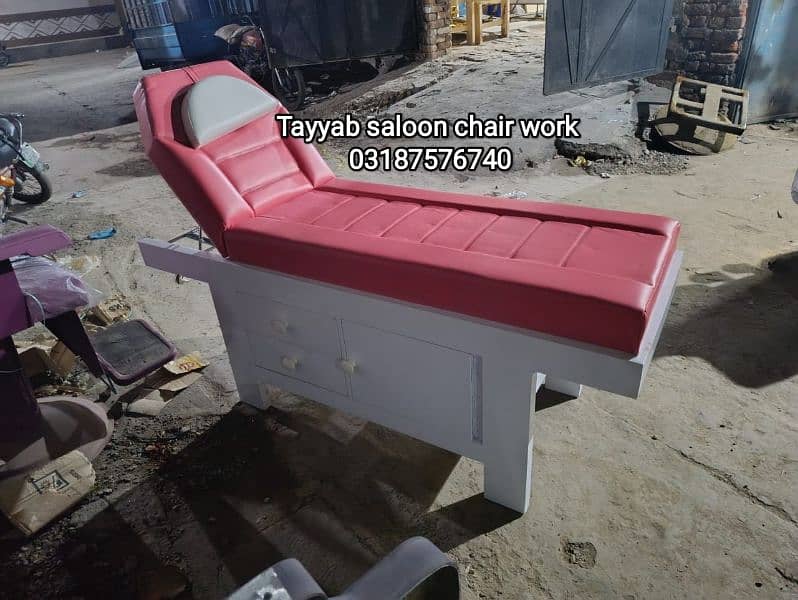 Saloon Chair/Parlour Chair/Facial Bed/Shampoo Unit/Pedicure/Trolley 7