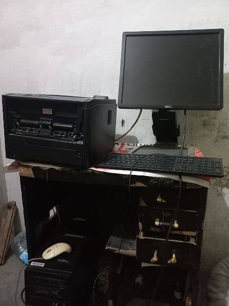 Core i5 3rd Generation with hp laser printer + led urgend for sale 1