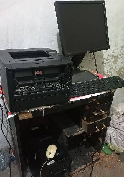 Core i5 3rd Generation with hp laser printer + led urgend for sale 2