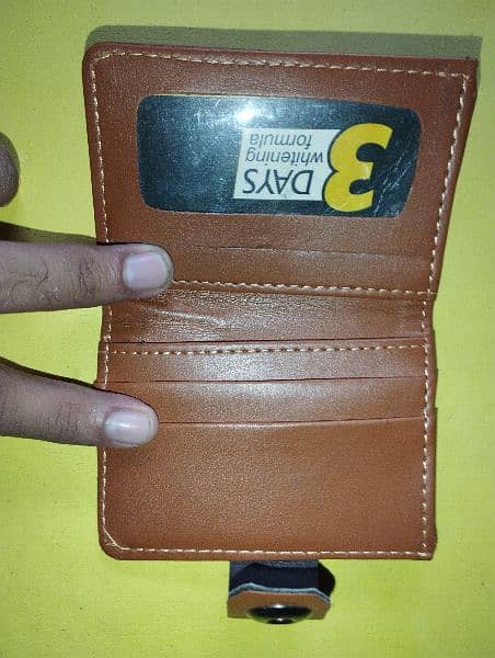 Artificial leather wallet 2