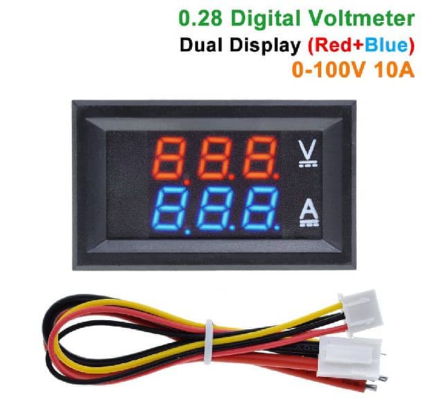 DC Volt Amp Meter 10 to 100 Amp 0