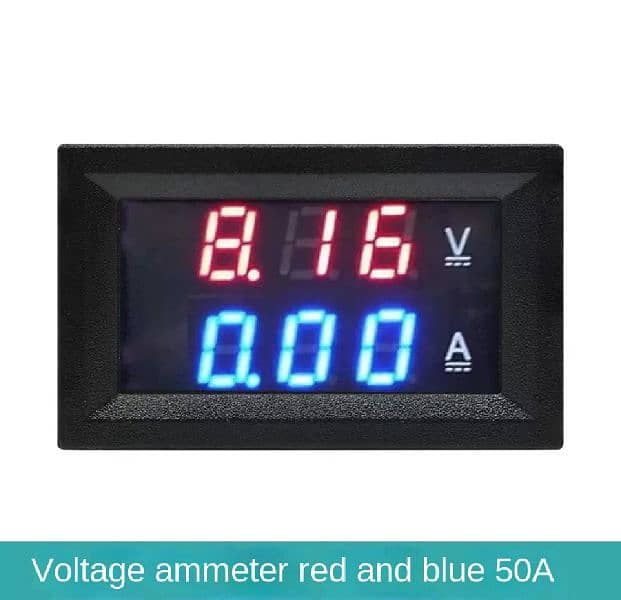 DC Volt Amp Meter 10 to 100 Amp 1