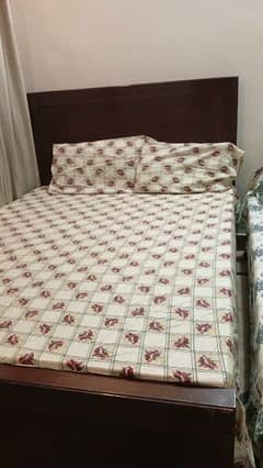 Wooden Double Bed 0