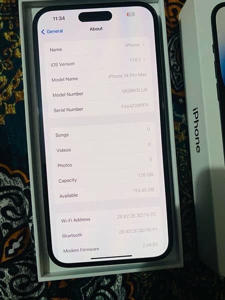 iphone 14 pro max 128gb factory 8