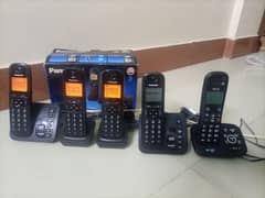 New panasonic triple handset , Panasonic handset, BT handset