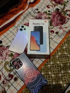 Redmi 12    8/128  with box  and charger