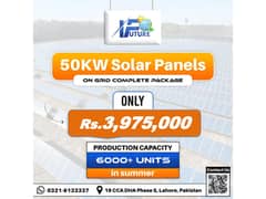 50kw On Grid Solar Panels Complete Package