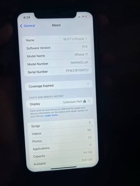 iphone 11 display change only 7