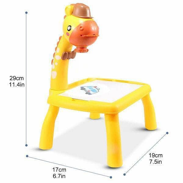 Kids LED Projection Drawing Board Set 4