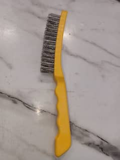 S S Steel Wire Brush,Plastic Handle For Industrial, 1.5 inch 5 Row