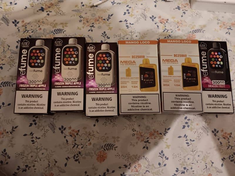 USA imported Disposable pods 30000 puffs 1