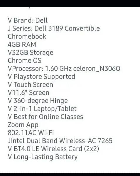 Dell chromebook 1