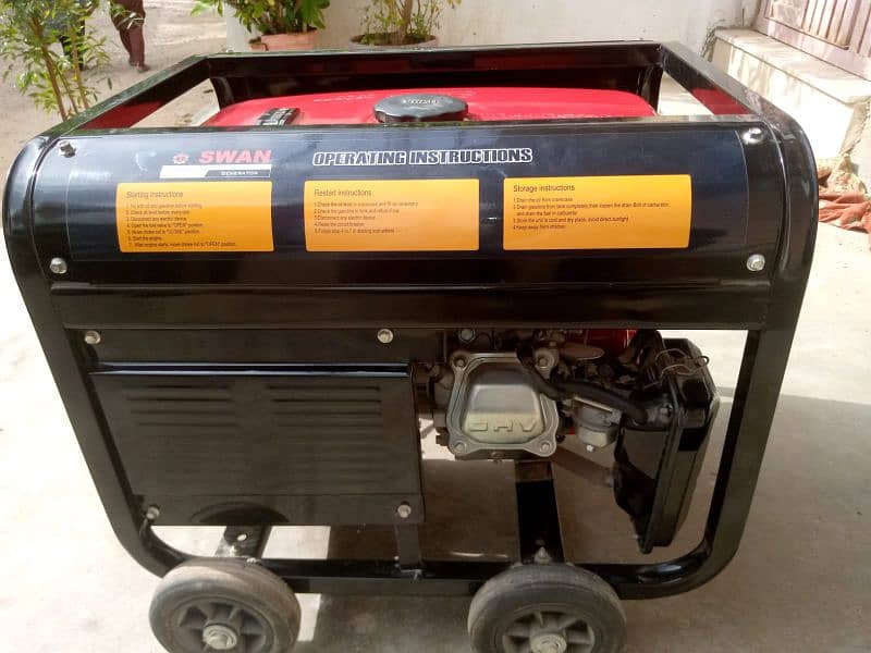 Swan SW5500EWS-1 Gas & Petrol Generator 2