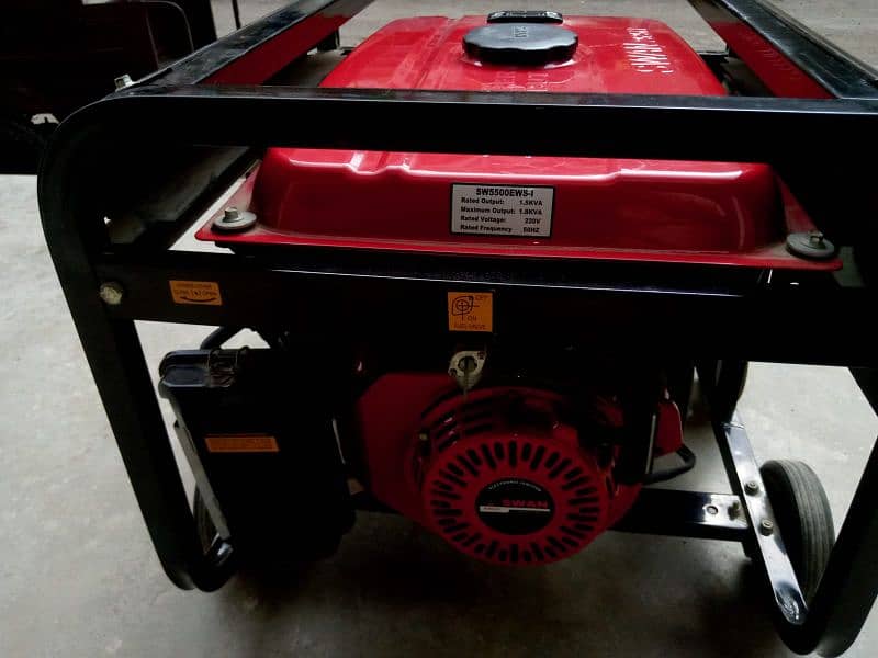 Swan SW5500EWS-1 Gas & Petrol Generator 5