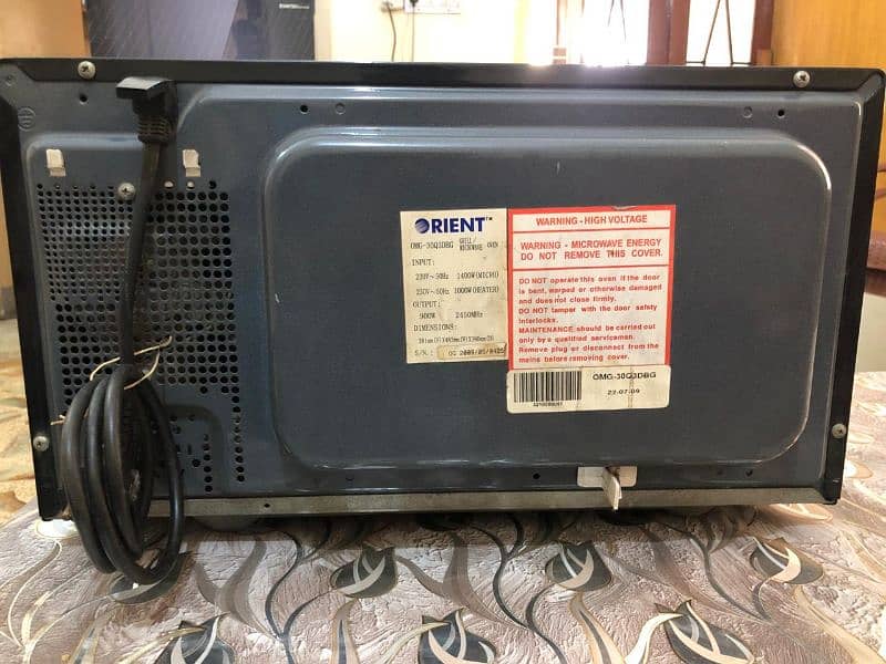 Orient oven for sale in Lahore 4