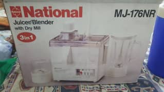 Juicer blender with dry mil