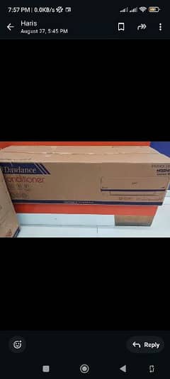 Dawlance 1.5 inverter brand new