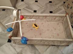 baby wooden cradle / baby swing