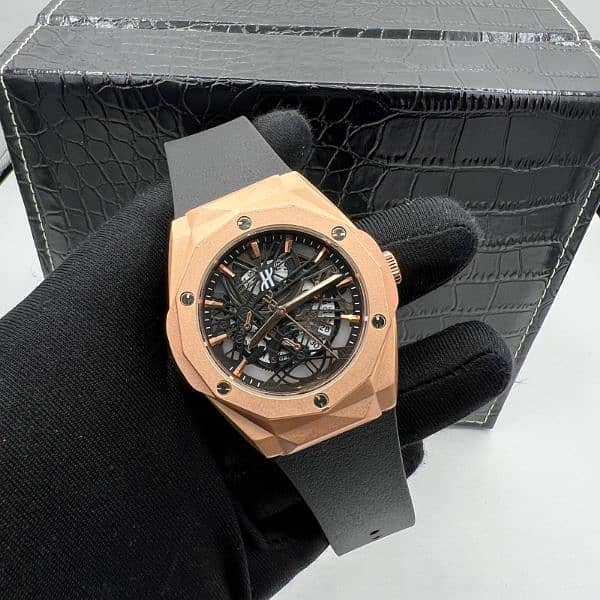 DIAMOND CUT HUBLOT WATCH 5