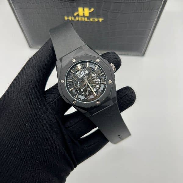 DIAMOND CUT HUBLOT WATCH 11