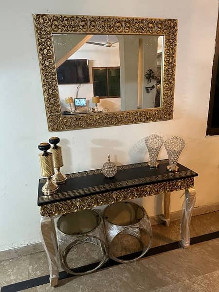 branded home decor at HALF price | console with mirror| cages etc 3