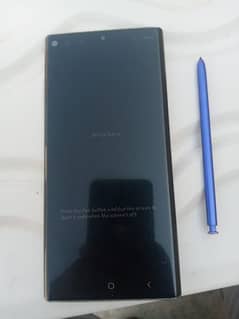 Samsung Galaxy Note 10 plus 5G with stylus pen. 
Patched. Minor dot.