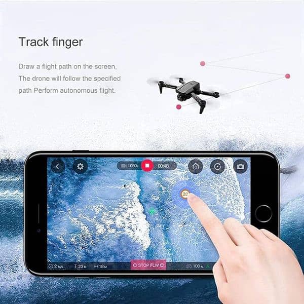 Drone with Camera for Adults, Mini WiFi 1080P 4K HD Dual Camera Drone 4