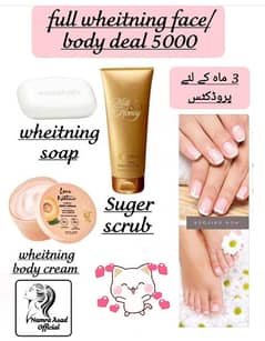 Full whitening face body deal