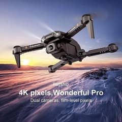 Drone with Camera for Adults, Mini WiFi 1080P 4K HD Dual Camera Dronry