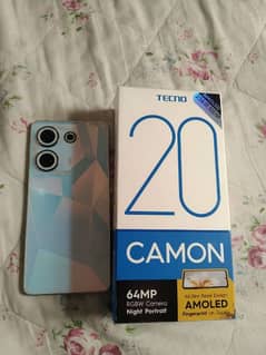 tecno camon 20 16 256 with box charger urgent sale