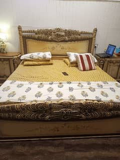 Bed Set | king Size Bed(Side with Dressing Table) | Bed Set For sale