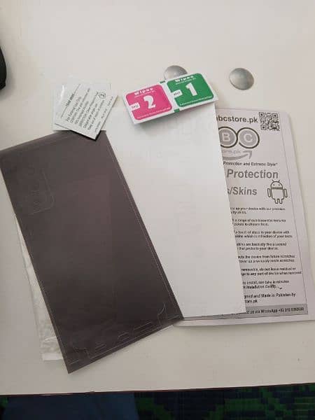 Samsung S21 Plus 360 Back Sheets 2sheets availible 0