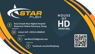 Graphic Designer urgently required for flex printing shop۔