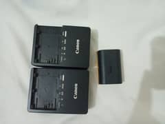 Canon original Charger+ battery