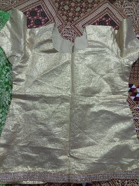 2 piece small size eastern wear suit shirt with lehnga 1