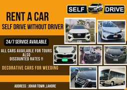 Rent a Car Toyota Corolla Honda Civic Land Cruiser Coasters For Rent