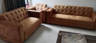 Brand New 7 Seater Velvet Sofa Set