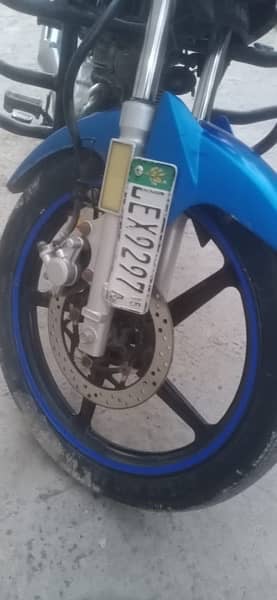 yamaha YBR 125 japanies model  urgent sale 4