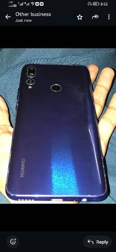 Huwavi Y9 Prime 4/128 urgant sale only phone 12 k fanil 03057511868