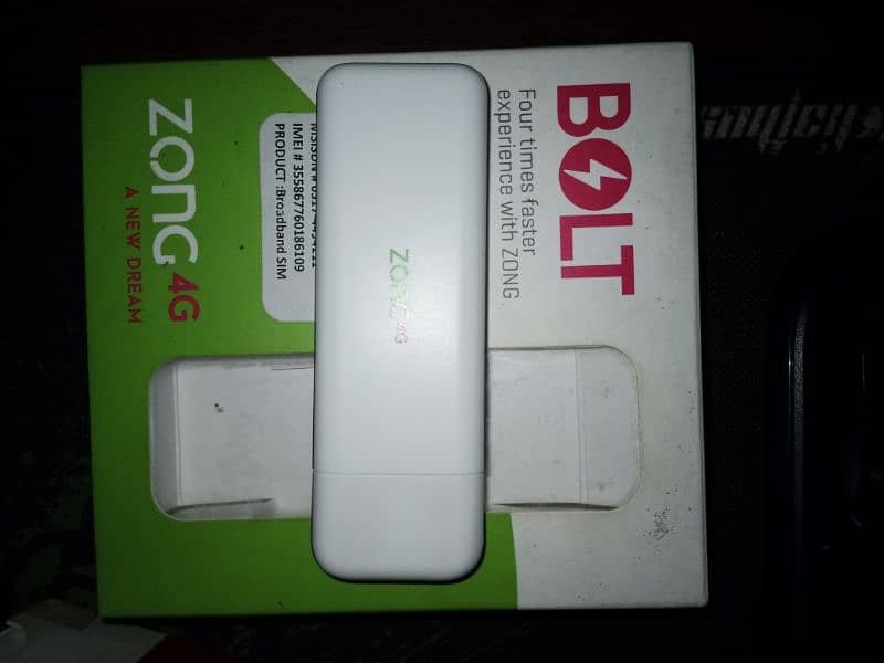 New Zong bolt wifi device (unlocked) 0