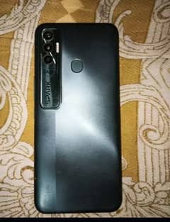 Tecno Spark 7 pro 4/64 10/10 all ok only glass crack 1000 ma LG jayega