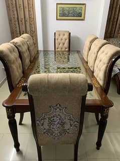 8 seater dining table set