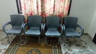 4 chairs like new for sale urgent