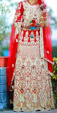 bridal dress design by designer (IRUM KHAN Zahra) for rent / sale