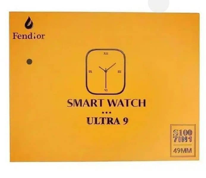 $100 Smart ultra watch 7 in 1 strap series 9 49mm Super Display 3